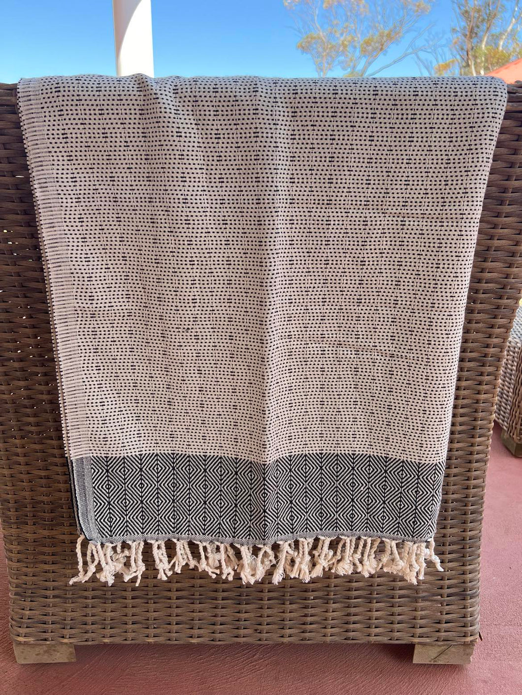 Turkish Towel - Diamond and Geometric