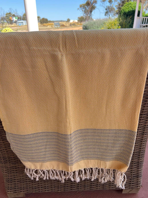 Turkish Towel - Diamond and Geometric